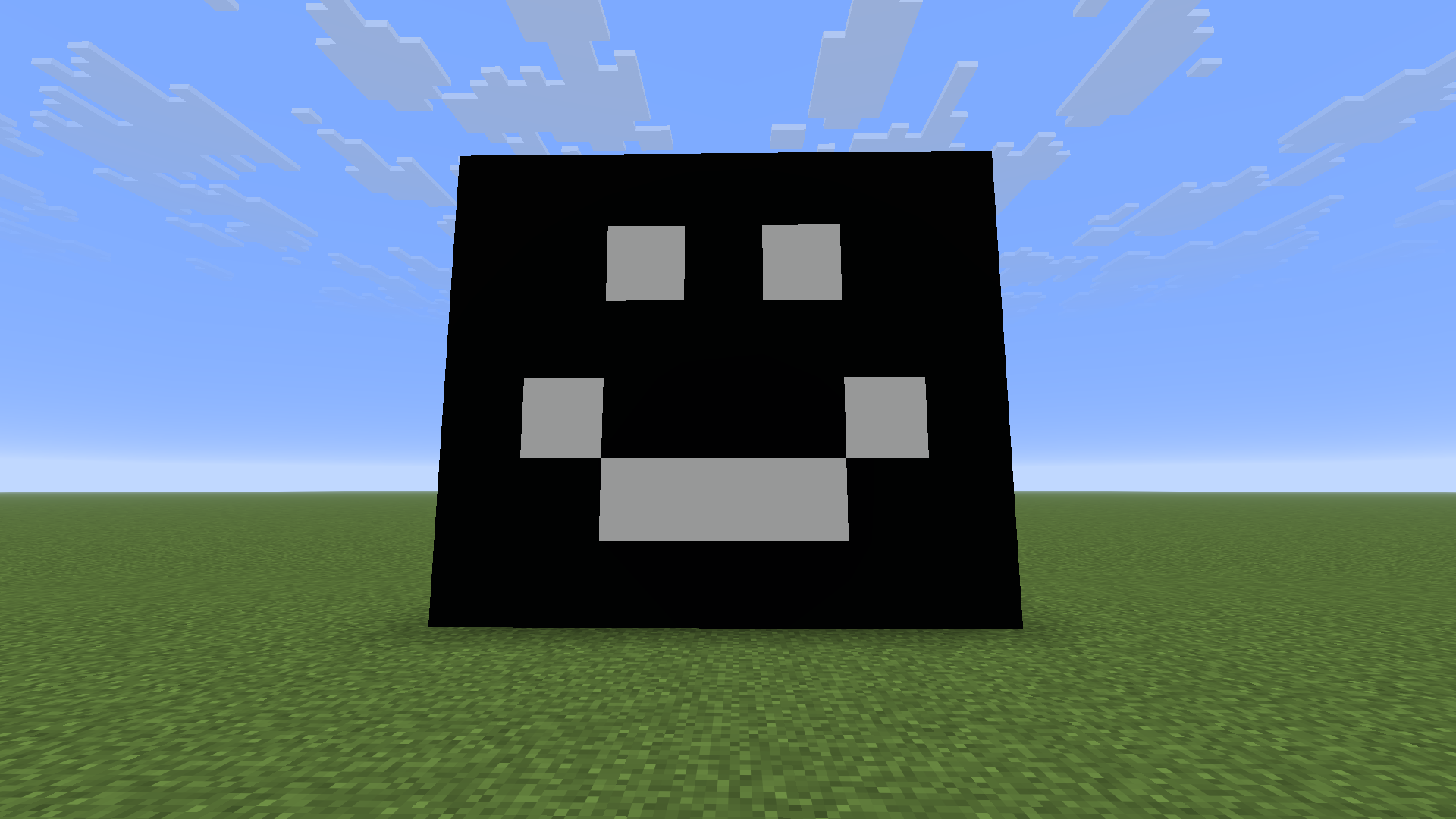 Smiley face using Texture Pack